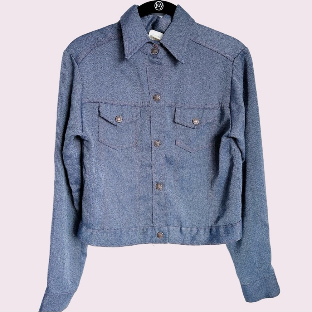 Vintage lemon frog shacket